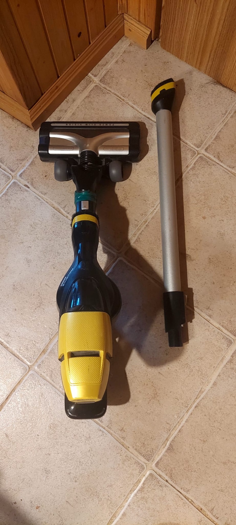 Rowenta vacuum with turbo brush